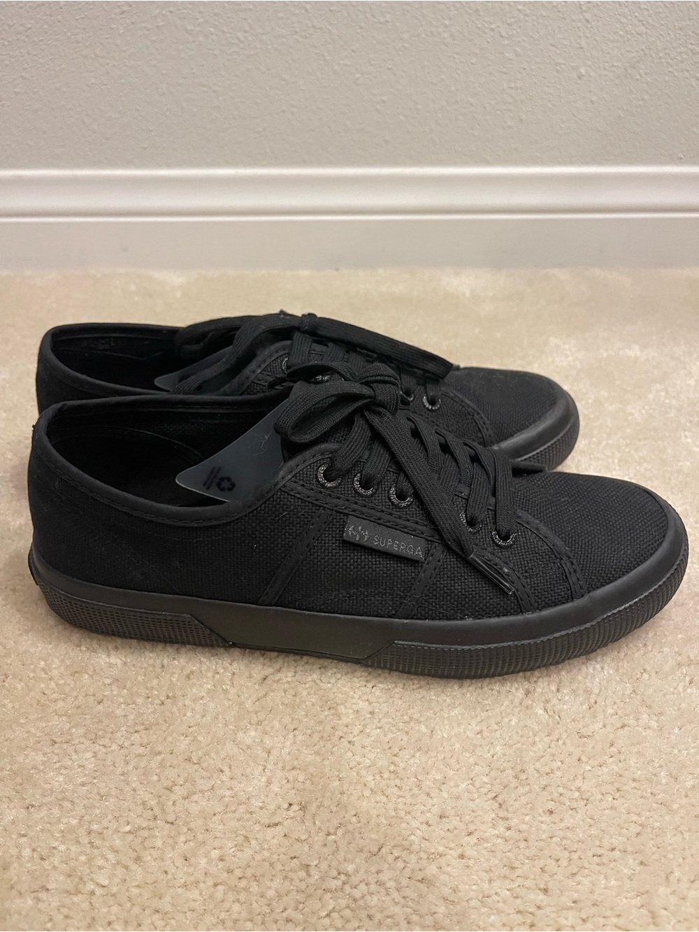 Superga 2750 Cory Classic - Low-Top Canvas Sneakers in Black